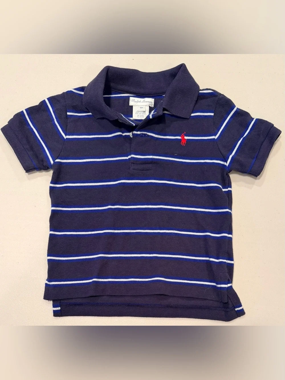 Ralph Lauren | infant boys polo shirt. Size: 18M
